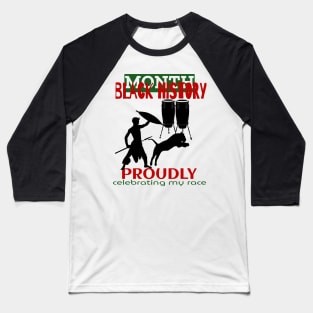 black history month Baseball T-Shirt